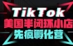 TikTok美国半闭环小店孵化营，抢占TikTok美国蓝海市场，开店、运营、带货、投流全实操