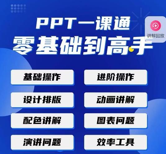 PPT·一课通·0基础到高手：通俗易懂快速掌握PPT的各种应用场合