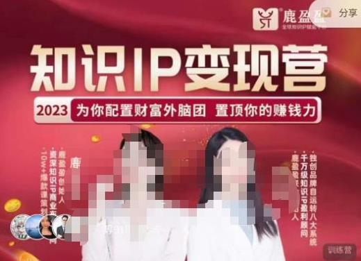 知识IP变现实操营，​普通人可复制的知识产品落地实操课，​带你打通知识IP变现底层逻辑