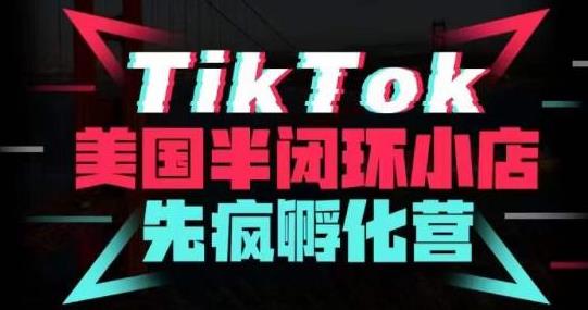TikTok美国半闭环小店孵化营，抢占TikTok美国蓝海市场，开店、运营、带货、投流全实操